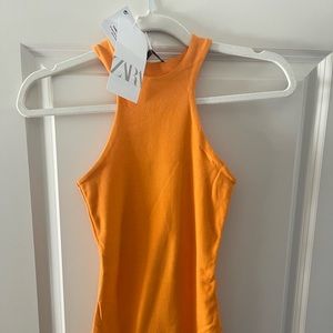 Zara halterneck dress